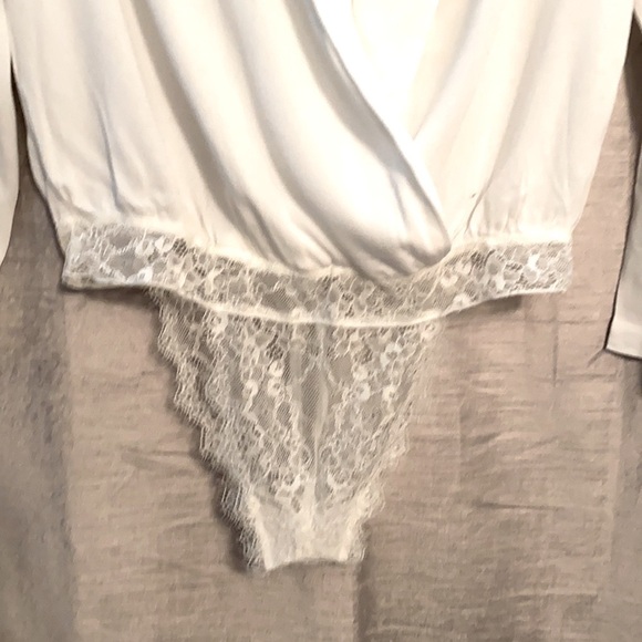 Free People Elsa Bodysuit in Cream - Picture 8 of 11